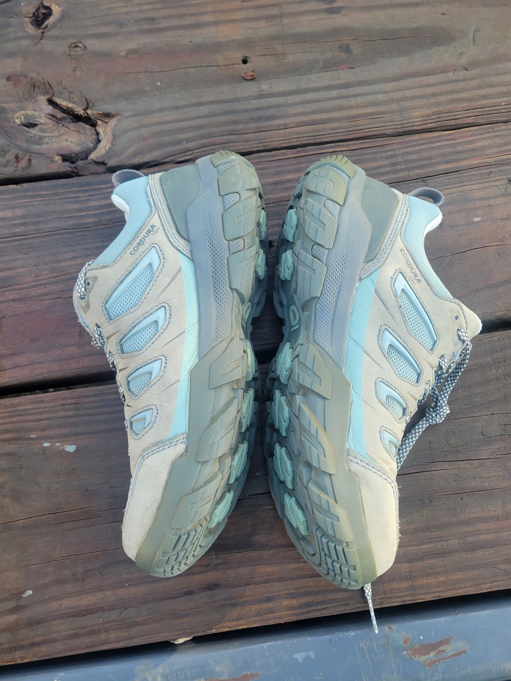 Oboz Light Blue Hiking Shoes - Picture 3 of 8